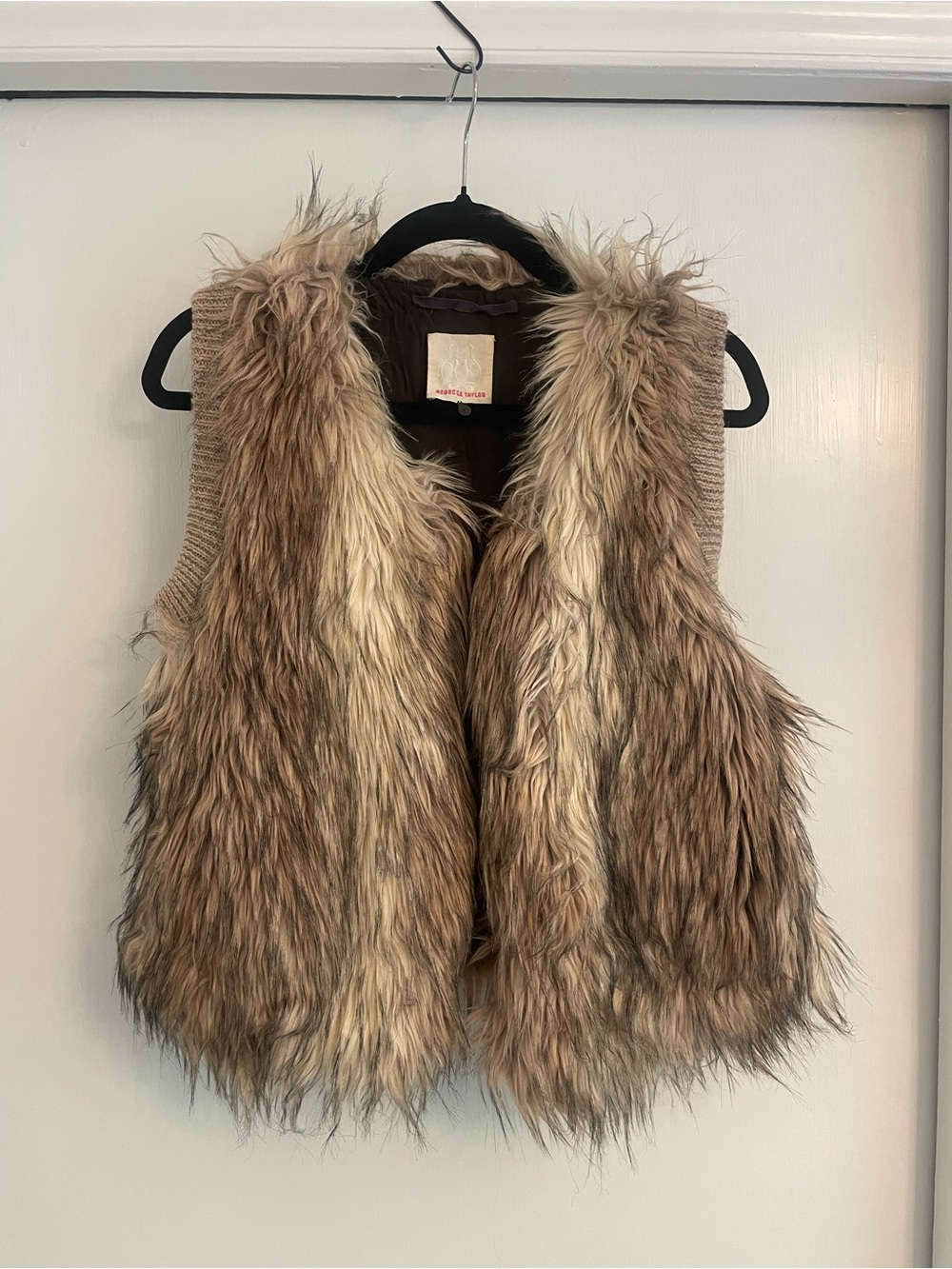 Rebecca Taylor Faux Fur Vest